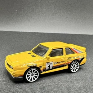 Hot Wheels Yellow 84 Audi Sport Quattro - Loose - Picture 1 of 7