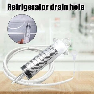 Refrigerator Fridge Drain Hole Clog Remover Set Cleaning S√. Kit + Tool B5R E2W8 - Picture 1 of 11