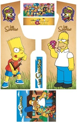 Stickers Simpson Modèle 2 borne d'arcade - Photo 1/2