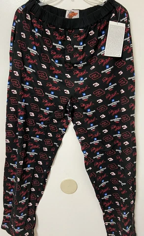 Dale Earnhardt Sr # 3 Nascar Goodwrench Lounge Pants Men's  Black XL  C Cover