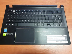 Original Tastatur DE inkl.Topcase TP  Acer Aspire V5-573G schwarz (F2 fehlt) !! - Picture 1 of 3