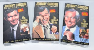 Johnny Carson: His Favorite Moments From the Tonight Show  VHS, 3 Tapes,  sealed - Picture 1 of 12