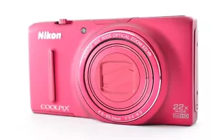 Nikon Coolpix S9500 Red AS-IS for Repair Lens Error Unable to test X2959 - Picture 1 of 16