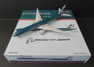Aviation 400. Cathay Pacific B777-300ER. B-KPB.  1: 400 Scale.  Brand New - Picture 1 of 12