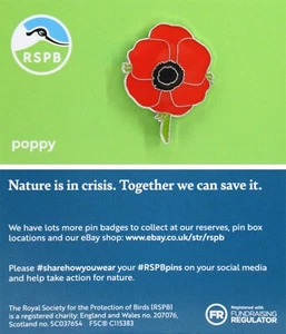RSPB New Brand Poppy - Picture 1 of 1