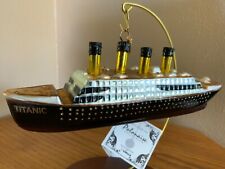 Nwt Kurt Adler Polonaise Titanic Ornament Glass ~ Signed By Komozja Artist