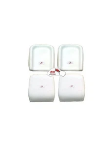 KIT COMPLETO IMBOTTITURE SEDILE  ANTERIORE FIAT 500 (4 PEZZI) - Foto 1 di 1