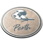 Round Mouse Mat Perth Travel World Australia Sun Summer #59944