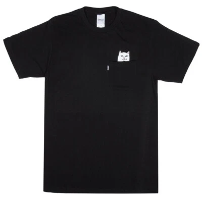 RIPNDIP "Lord Nermal" Short Sleeve Pocket Tee (Black) Men's T-Shirt - Image 1 of 2
