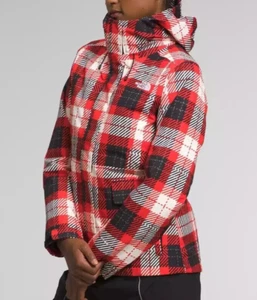 Size 3XL The North Face Monarch Triclimate Jacket Hooded 3-in-1 Fiery Red Black - Picture 1 of 17