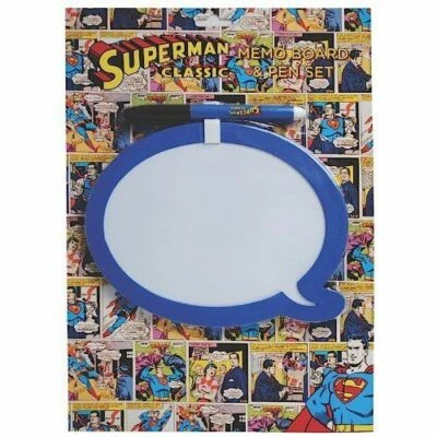 Superman Memo Board & Pen Set - Dry Wipe - Image 1 of 4