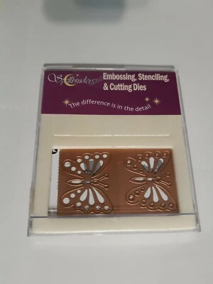Spellbinder S3-038 Butterflies Cut Emboss Stencil Die New - Image 1 of 2