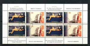 Slovenia (Europa) - Scott # 230a Sheet of 4 - Cancelled - Picture 1 of 1