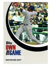 2007 Topps Own the Game #OTG2 David Ortiz Boston Red Sox (A17)