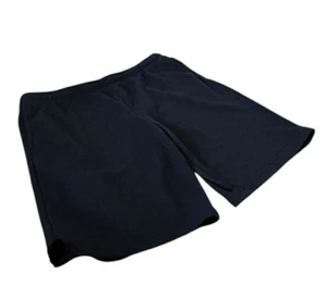 Xersion Training Workout Shorts Mens XLT Black Pull On Athletic Cotton Blend - Picture 1 of 4