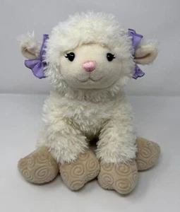 Peluche de peluche BABW Build A Bear Workshop remolinos de vainilla cordero oveja - Imagen 1 de 6