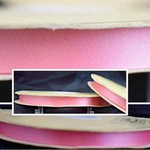 Thrifty Satin Party Pink Fabric Ribbon 100 Yard Roll 3/8 Wide Vintage WFR - Picture 1 of 4