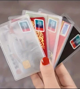 10 Pack Travel Card Holder Oyster Bus Pass Rail Wallet Cover Case ID Credit Cash - Picture 1 of 10
