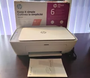 HP DeskJet 2755e Stampante All-in-One Wireless a Colori, Usata, Leggere Descrizione - Foto 1 di 6