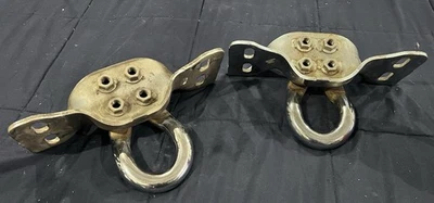 Сверхпрочные хромированные буксировочные крючки 2017-2022 Ford F250 F350 F450 - Изображение 1 из 4