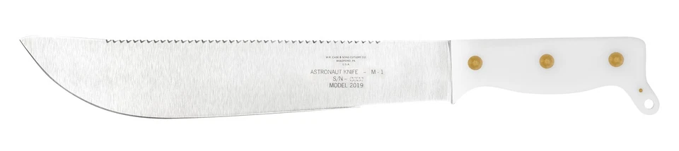 Cuchillo de hoja fija Case xx Astronaut M-1 blanco 50 aniversario acero inoxidable 12019 Foto 1 de 1
