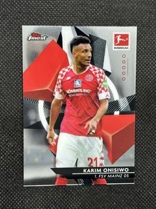 2020-21 Topps Finest Bundesliga Karim Onisiwo 1. FSV Mainz 05 #70 - Picture 1 of 2