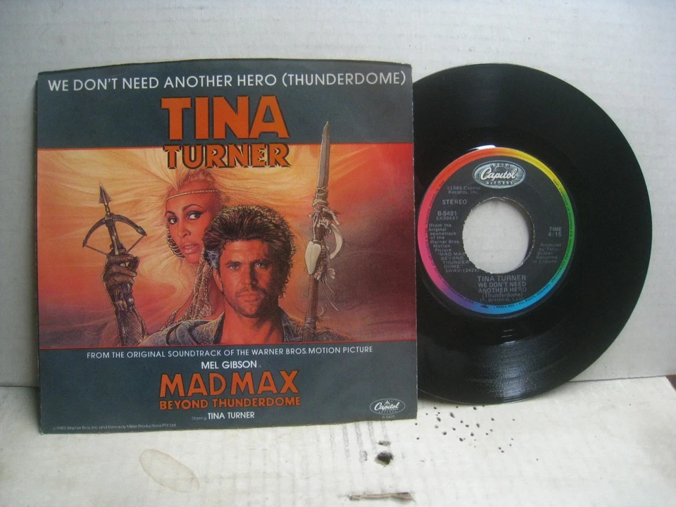 Tina Turner We Don't Need Another Hero *Capitol B-5491 45 rpm (NM-) - Image 1 of 1