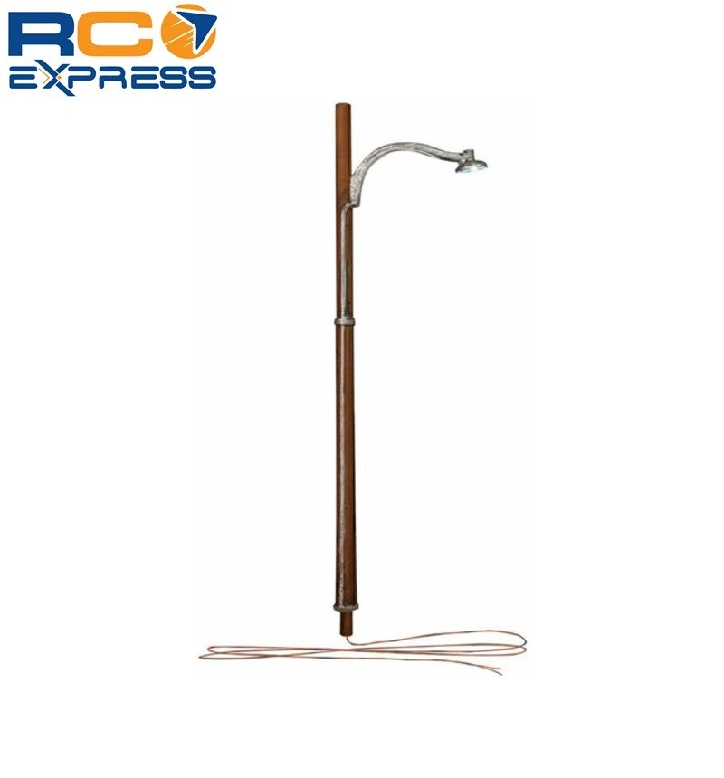 Woodland Scenics N Street Lights Wooden Pole WOOJP5638 - Image 1 of 1