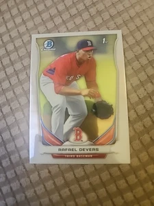 Rafael Devers 2014 Bowman Chrome 1st Bowman #ctp37 Red Sox - Picture 1 of 2