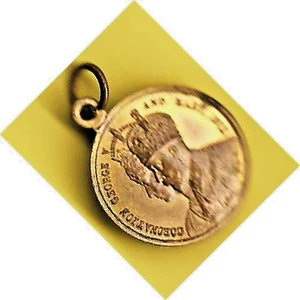 AUSTRALIA 1911 CORONATION MEDAL FOR KING GEORGE V AND QUEEN MARY - Foto 1 di 2