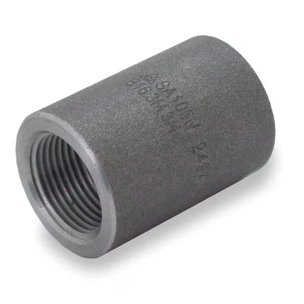 Manufacturer Varies Coupling Coupling, 1-1/2" Pipe, FNPT, Black Forged Steel, - Image 1 of 1