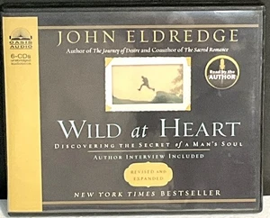 Wild at Heart 6 CD Audio Book by John Eldredge - Preowned Excellent Condition - Picture 1 of 2