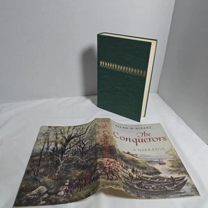 The Conquerors by Allan W. Eckert HC DJ 1970 Second Printing Illustrated VTG - Picture 1 of 22
