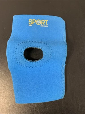 Soporte de rodilla deportivo FUTURO pequeño 9” X 5” hecho en EE. UU. Foto 1 de 4