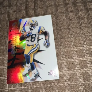 2000 Fleer E-X EX Marshall Faulk EXPLOSIVE card #17 of 20 XP - Picture 1 of 4