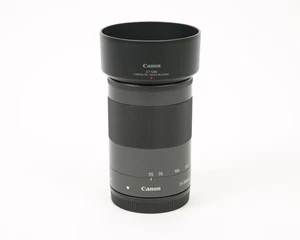 Canon EF-M 55-200mm f/4.5-6.3 IS STM Telephoto Zoom Lens (Black) - Picture 1 of 8