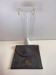 Julie Vos Juliet Creolen Gold Ohrringe - Bild 1 von 5