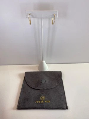 Julie Vos Juliet Hoop gold earrings - Image 1 of 4