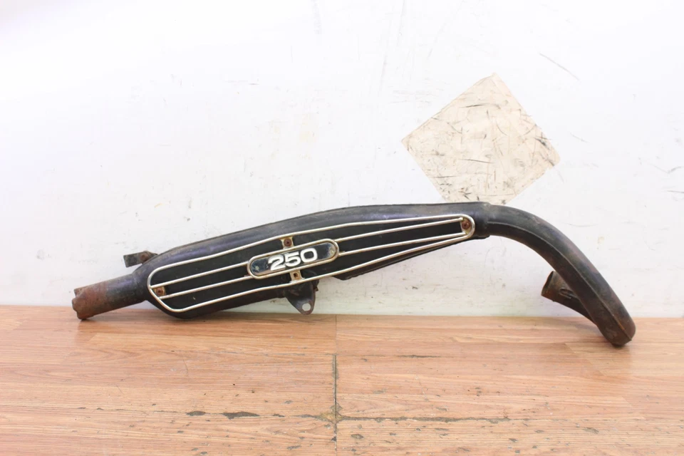 1972 YAMAHA DT2 Exhaust Pipe Muffler Silencer - Image 1 of 4