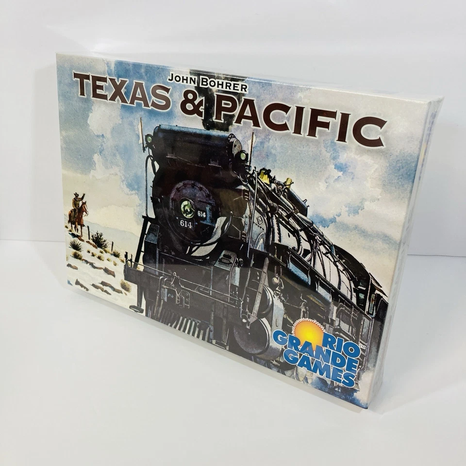 New TEXAS & PACIFIC BOARD GAME rio grande games train strategy winsome SEALED - Image 1 of 3