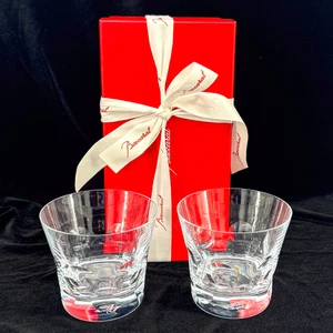 Baccarat Kristall Paar BELUGA Becher 2er Set NEW Old Stock in Original Box - Bild 1 von 11