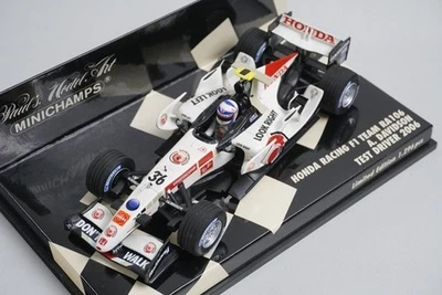 1:43 MINICHAMPS 400060036 Honda Racing F1 Team RA106 2006 #36 model car - Image 1 of 4