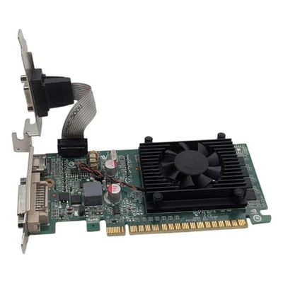 EVGA Nvidia 8400 GS DDR3 1GB PCIE 2.0 HIGH PROFILE 01G-P3-1302-LR - Image 1 of 4