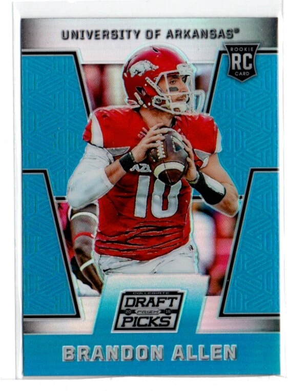 2016 Panini Prizm Collegiate Draft Picks Blue Prizms Brandon Allen Rookie RC - Image 1 of 1