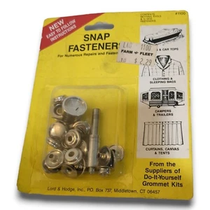 Lord & Hodge Snap Fastener Kit - Picture 1 of 2