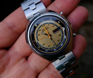 1973 Seiko 5 Sports Speedtimer Flyback ref.7015-6000 - Picture 1 of 12
