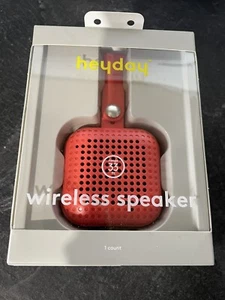 Heyday Portable Round Bluetooth Wireless Speaker Coral - Picture 1 of 2