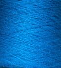 Job lot knitting yarn wool 550 grams cone 100% ACRYLIC 4ply Electric Blue PP6910