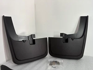 MOULDED FRONT MUDFLAP PAIR FORD F-150 2015 - 2020 WITH WHEEL LIP FL3Z-16A550-AA - Picture 1 of 7