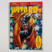 WIZARD MAGAZINE 11 TODD MCFARLANE SPAWN COVER ART (1992)
